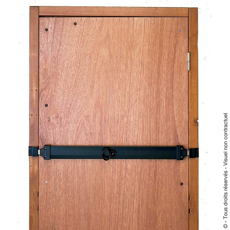 1 Serrure De Porte De Sécurité Domestique, Serrure De Renfort De Porte Avec  Butée De 3 Pouces, Supporte 800 Lb Pour Porte Battante Avant Supérieure  Vers L'intérieur, Serrure De Nuit Améliorée Pour