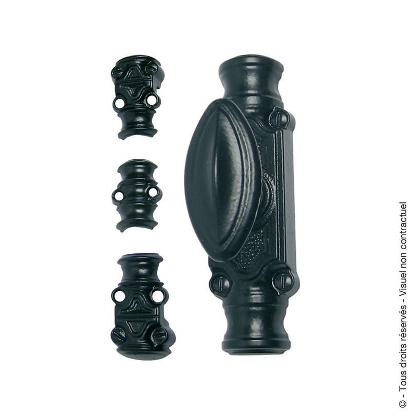 Crémone décorative + Bouton Crémone décorative + Bouton