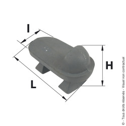 Sabot de portail à sceller