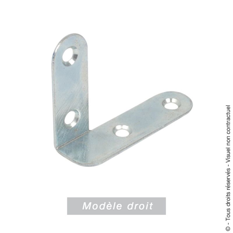 Equerre de châssis coudée Equerre de châssis coudée