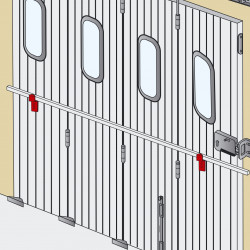 Barre de sécurité pour porte, Sécurité de porte