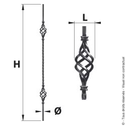 Barreau fantaisie 06 - Double