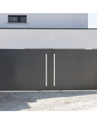 Ferrures pour portail battant aluminium et PVC